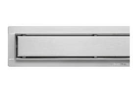 Трап для душу з обертовим сифоном Fala Rotary з нержавіючої сталі 80Х4Х5 см