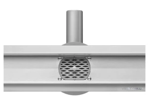 Трап для душу з обертовим сифоном Fala Rotary з нержавіючої сталі 80Х4Х5 см №3