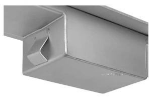 Трап стінний зливний з нержавіючої сталі Fala BRICK 90X4X5 см №4