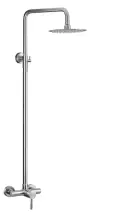 Душевая система WEZER EKO16C-01, нержавеющая сталь