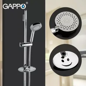 Душовий гарнітур GAPPO G8008, хром №3
