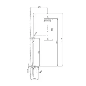 Душевая система FRAP F2486, 3 функции, поворотный излив, латунь, хром №3
