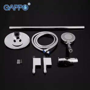 Душовий гарнітур GAPPO G8008, хром №5