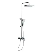 Душова система FRAP F2487, 3 функції, клавіш. перемик., хром