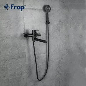 Смеситель для ванны Frap F32801-6, черный №2