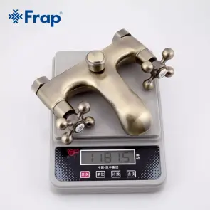 Frap F3019-4 смеситель для ванны, бронза №6