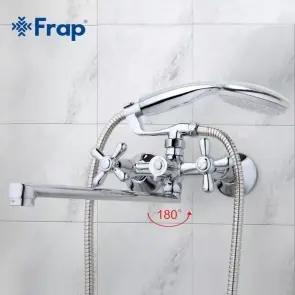 Смеситель Для ванны Frap F2225, хром №2