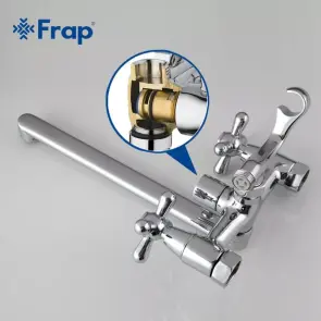 Смеситель Для ванны Frap F2225, хром №3