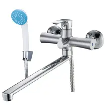 Смеситель для ванны WEZER FAB7, хром
