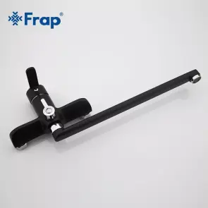 Frap F2242 Смеситель для ванны, черный/хром №3