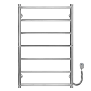 Полотенцесушитель электрический Ladder П7 500х800 Deffi нержавеющая сталь (Хром, EF16, Правое подключение) №1
