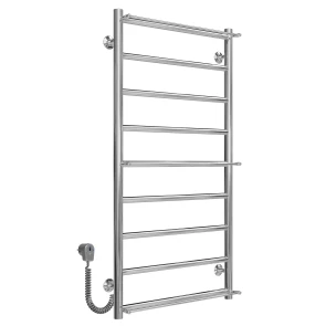 Рушникосушарка електрична Ladder П9 500х1000 Deffi нержавіюча сталь (Хром, EF16, Ліве підключення) №2