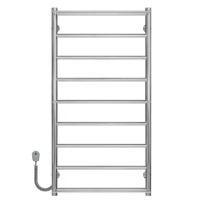 Рушникосушарка електрична Ladder П9 500х1000 Deffi нержавіюча сталь (Хром, EF16, Ліве підключення) №4