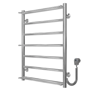 Рушникосушарка електрична Ladder П7 500х700 Deffi нержавіюча сталь (Хром, EF16, Праве підключення) №3