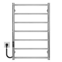 Рушникосушарка електрична Ladder П7 500х800 Deffi нержавіюча сталь (Хром, JD03, Ліве підключення)