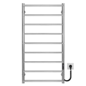 Рушникосушарка електрична Ladder П9 500х1000 Deffi нержавіюча сталь (Хром, JD03, Праве підключення) №1
