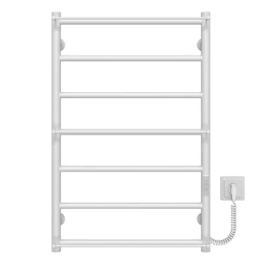 Рушникосушарка електрична Ladder П7 500х800 Deffi нержавіюча сталь (Білий, WD03, Праве підключення) №1