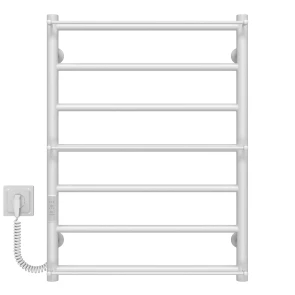 Рушникосушарка електрична Ladder П7 500х700 Deffi нержавіюча сталь (Білий, WD03, Ліве підключення) №1