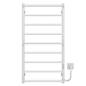 Рушникосушарка електрична Ladder П9 500х1000 Deffi нержавіюча сталь (Білий, WD03, Праве підключення) №1