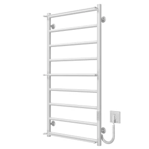 Рушникосушарка електрична Ladder П9 500х1000 Deffi нержавіюча сталь (Білий, WD03, Праве підключення) №2