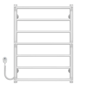 Рушникосушарка електрична Ladder П7 500х700 Deffi нержавіюча сталь (Білий, EF16, Ліве підключення) №1