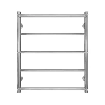 Рушникосушарка водяна Ladder П5 500х600 Deffi нержавіюча сталь (Хром, Бокове ліве підключення)