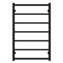 Рушникосушарка водяна Ladder П7 500х800 Deffi нержавіюча сталь (Чорний, Бокове ліве підключення)
