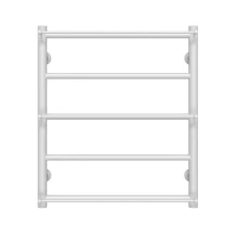 Рушникосушарка водяна Ladder П5 500х600 Deffi нержавіюча сталь (Білий, Бокове праве підключення)