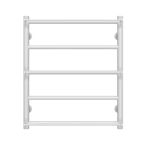 Рушникосушарка водяна Ladder П5 500х600 Deffi нержавіюча сталь (Білий, Бокове праве підключення) №1