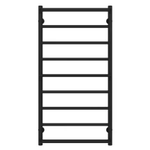 Рушникосушарка водяна Ladder П9 500х1000 Deffi нержавіюча сталь (Чорний, Нижнє підключення)