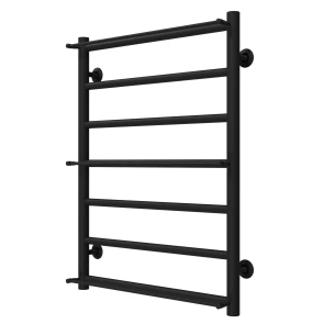 Рушникосушарка водяна Ladder П7 500х700 Deffi нержавіюча сталь (Чорний, Нижнє підключення) №2