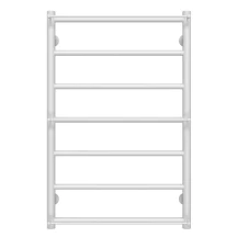 Рушникосушарка водяна Ladder П7 500х800 Deffi нержавіюча сталь (Білий, Бокове праве підключення)