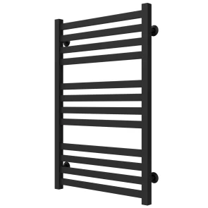 Рушникосушарка водяна Magnus П12 600х800 Deffi нержавіюча сталь (Чорний, Бокове праве підключення) №2