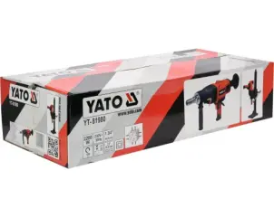 Машина для свердління зі штативом YATO 2200 Вт 1200 об/хв №5
