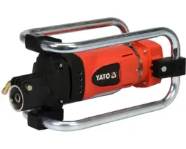 Вибратор для укладки бетона YATO 2300 Вт 4 м Ø35 мм с булавой