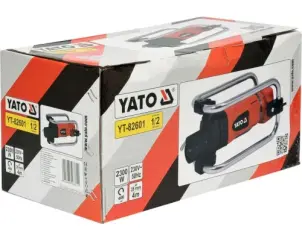 Вібратор для укладання бетону мережевий YATO 2300 Вт 4 м Ø35 мм з булавою №3
