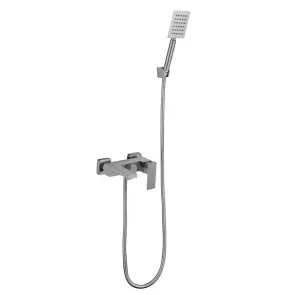 Смеситель для ванны WEZER PRO3B-02, нержавеющая сталь, хром №1