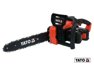 Аккумуляторная цепная пила YATO 36 В (2 x Li-Ion 18 В) 2 Ач 14"/35 см №1