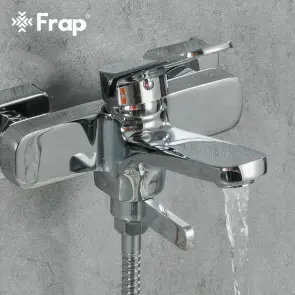 Смеситель для ванны Frap F3261, хром №2