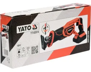 Аккумуляторная сабельная пила YATO Li-Ion 18 В 2 Ач №3