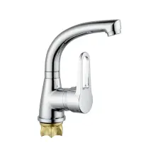 Смеситель для умывальника WEZER VRL111-01, Ø35, хром