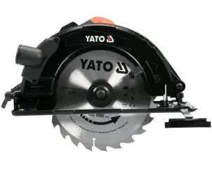 Пила дискова мережева YATO 2800 Вт диск 235 x 25.4 x 3 мм 0-45° 85 мм №1