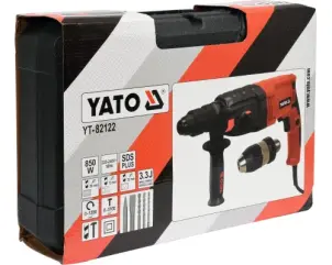 Перфоратор сетевой SDS+ YATO 850 Вт №6