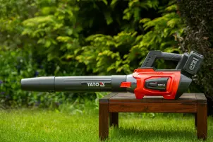 Акумуляторна садова повітродувка 2х18В без батареї YATO YT-85179 №5