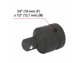 ударный аккумуляторный гайковерт 3/4" 2400 Нм для работы с винтами M18 - M36 YATO YT-828073 №2