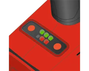 ударный аккумуляторный гайковерт 3/4" 2400 Нм для работы с винтами M18 - M36 YATO YT-828073 №4