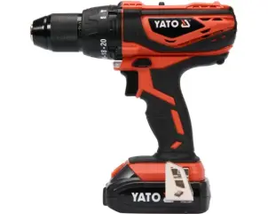Шуруповерт-дриль ударний акумуляторний YATO Li-Ion 18 В 2 Агод 40 Нм №2