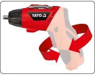 Отвертка аккумуляторная YATO Li-Ion 3.6 В 1.3 Ач 3 Нм №4