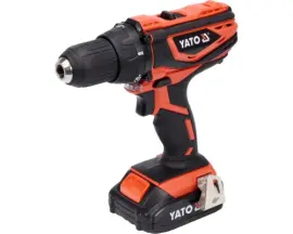 Шуруповерт-дриль акумуляторний YATO Li-Ion 18 В 2 Агод 40 Нм