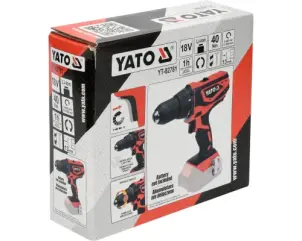 Шуруповерт-дриль акумуляторний YATO 18 В 40 Нм (без акумулятора і зарядного пристрою) №3